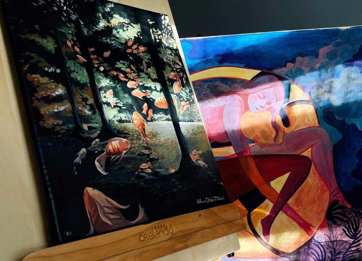 Gouache Paintings